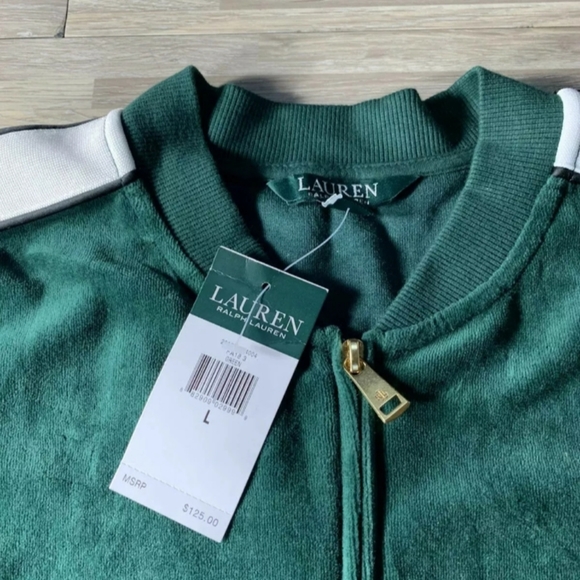 Ralph Lauren Full Zip Suede Jacket - Picture 4 of 7